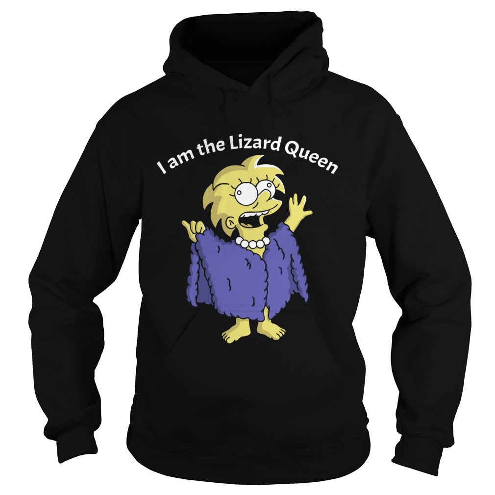 I am the lizard Queen Hoodie