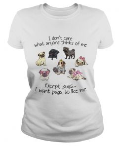 I dont care what anyone thinks of me Except Pugs I want Pugs to like me  Classic Ladies