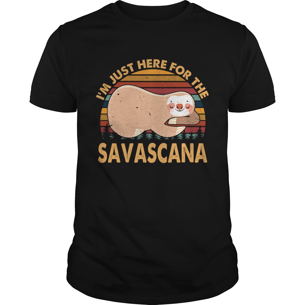 Im Just Here For The Savasana Vintage TShirt