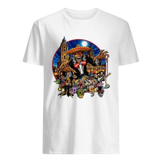 Iron Maiden in the Mexico City shirt