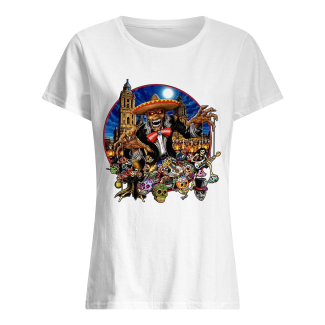 Iron Maiden in the Mexico City Classic Women's T-shirt