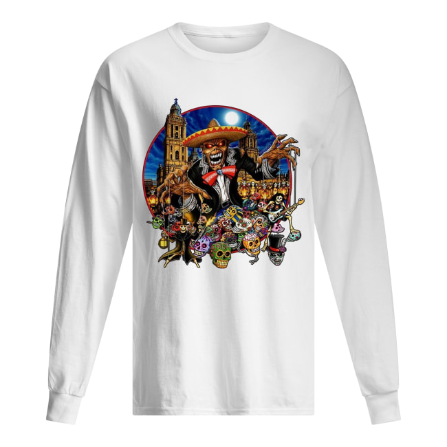 Iron Maiden in the Mexico City Long Sleeved T-shirt