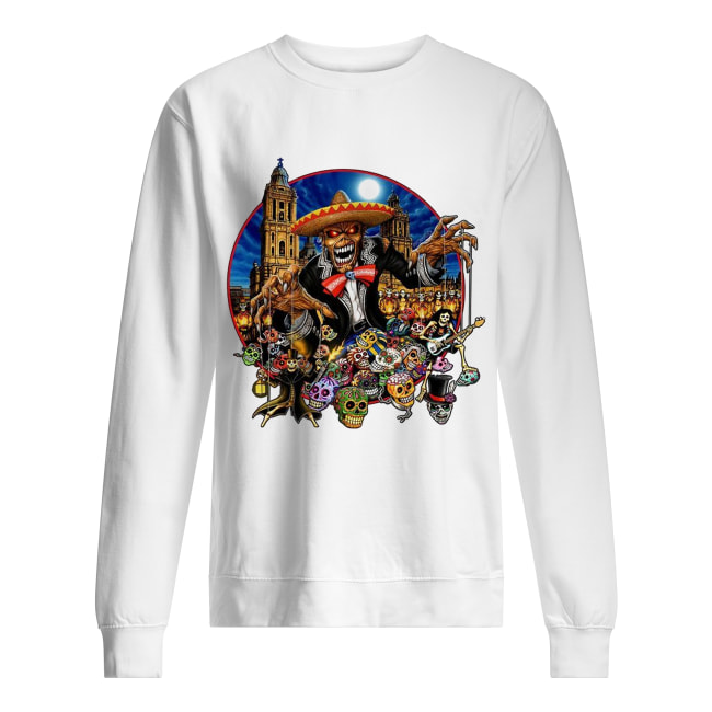 Iron Maiden in the Mexico City Unisex Sweatshirt