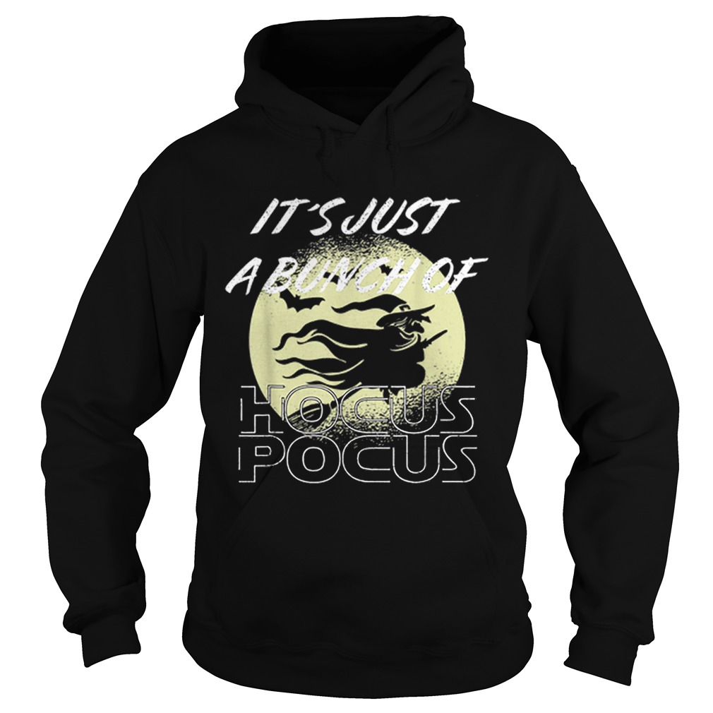 Its Just A Bunch Of Hocus Pocus Halloween Witch Hoodie
