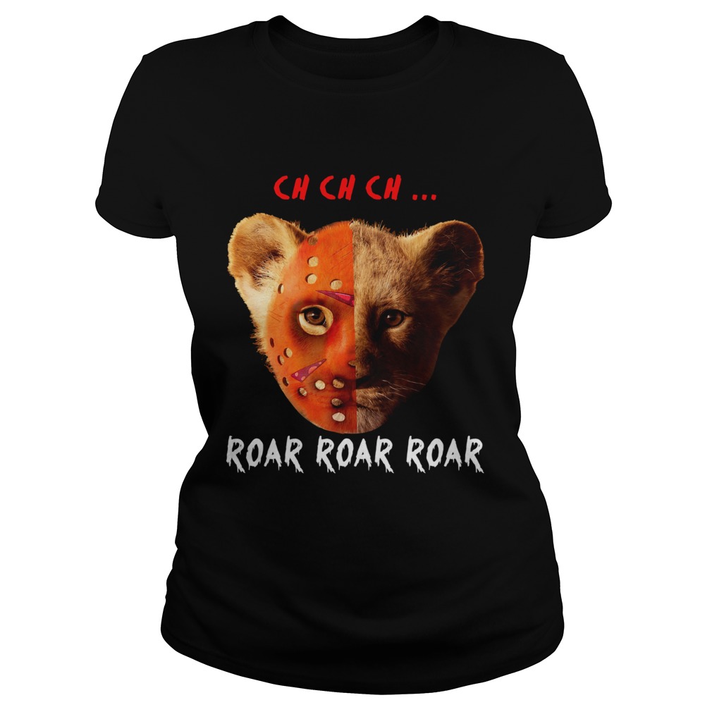 Jason Voorhees and Simba ch ch ch roar roar roar Classic Ladies