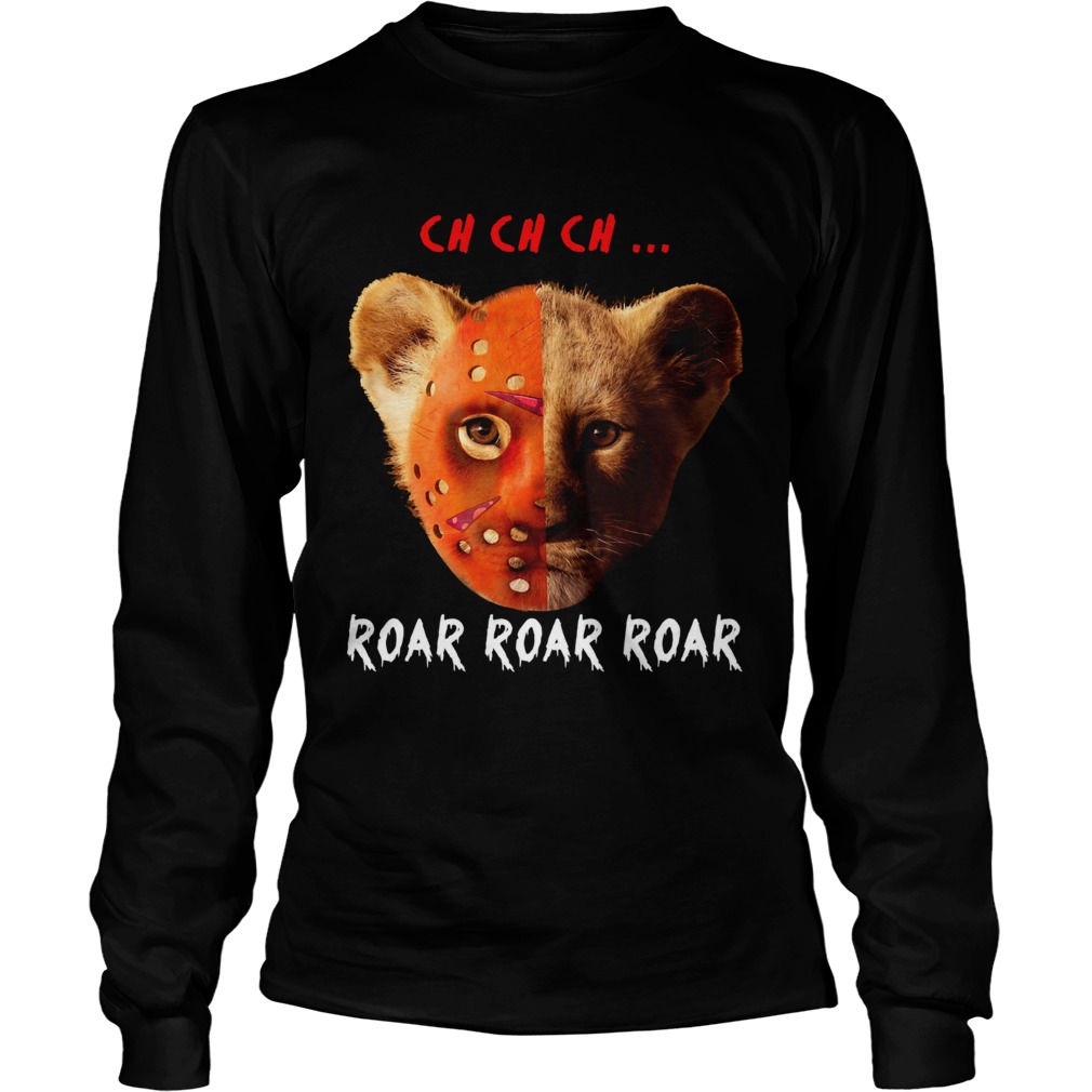Jason Voorhees and Simba ch ch ch roar roar roar LongSleeve