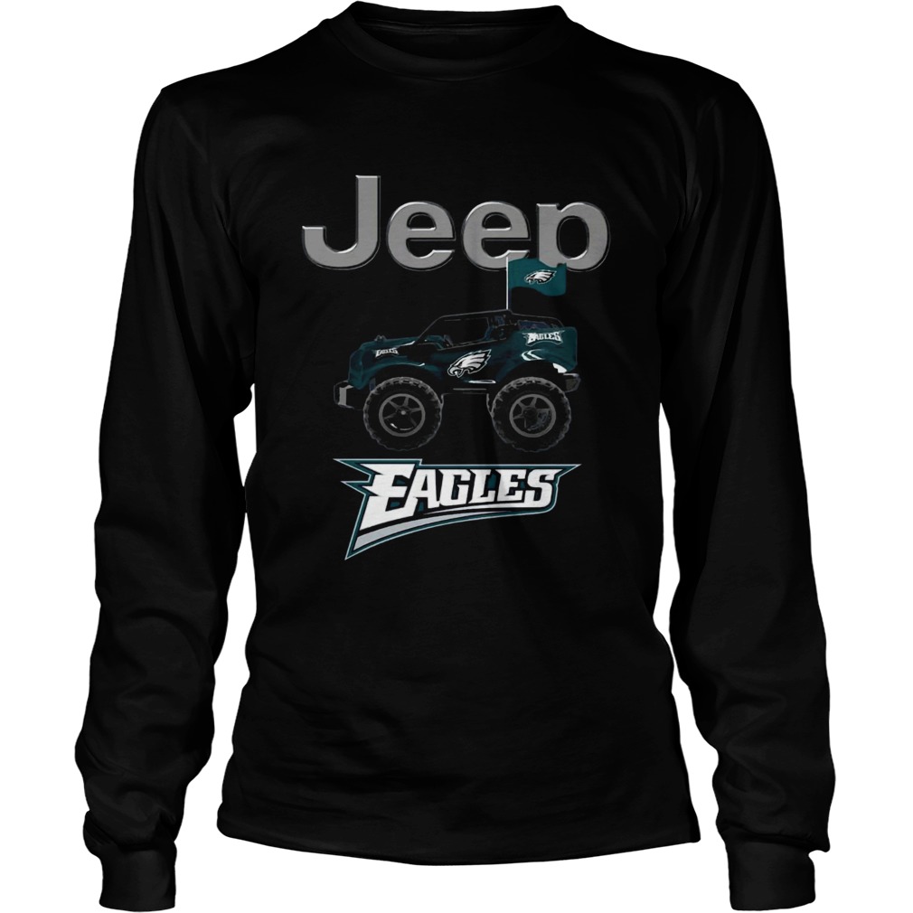 Jeep Flag Philadelphia Eagles LongSleeve