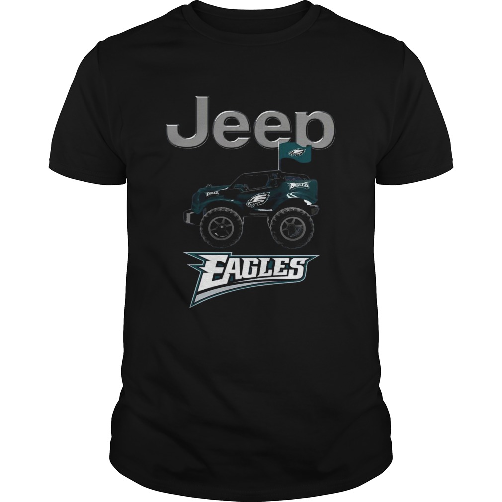 Jeep Flag Philadelphia Eagles shirt