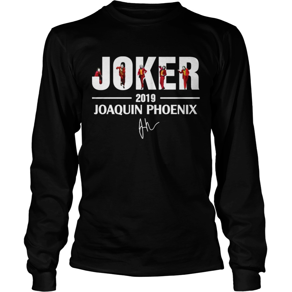 Joaquin Phoenix Joker 2019 signature LongSleeve
