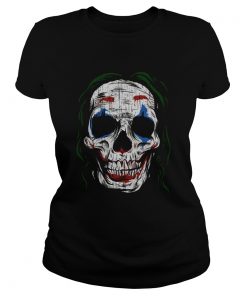 Joaquin Phoenix Joker Skull Shirt Classic Ladies