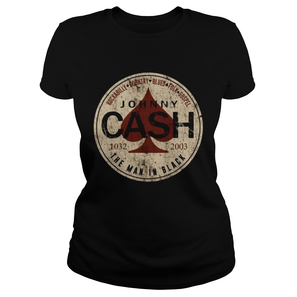 Johnny Cash Shirt Classic Ladies