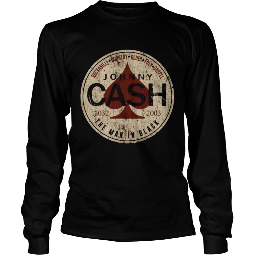 Johnny Cash Shirt LongSleeve