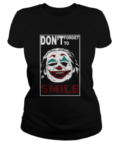 Joker Dont forget to Smile  Classic Ladies