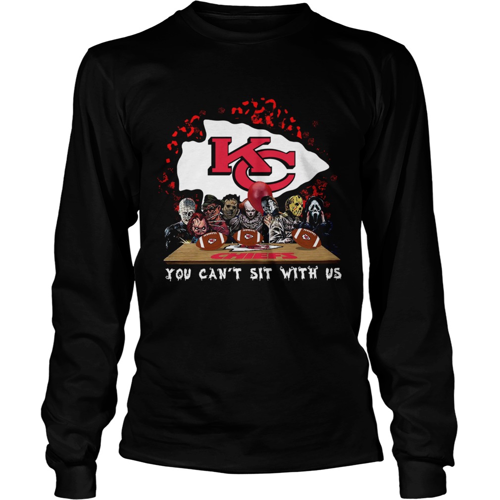 Kansas City Chiefs Horror team you cant sit with us LongSleeve
