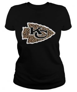 Kansas City Chiefs leopard  Classic Ladies