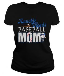 Knuckle heads baseball mom  Classic Ladies