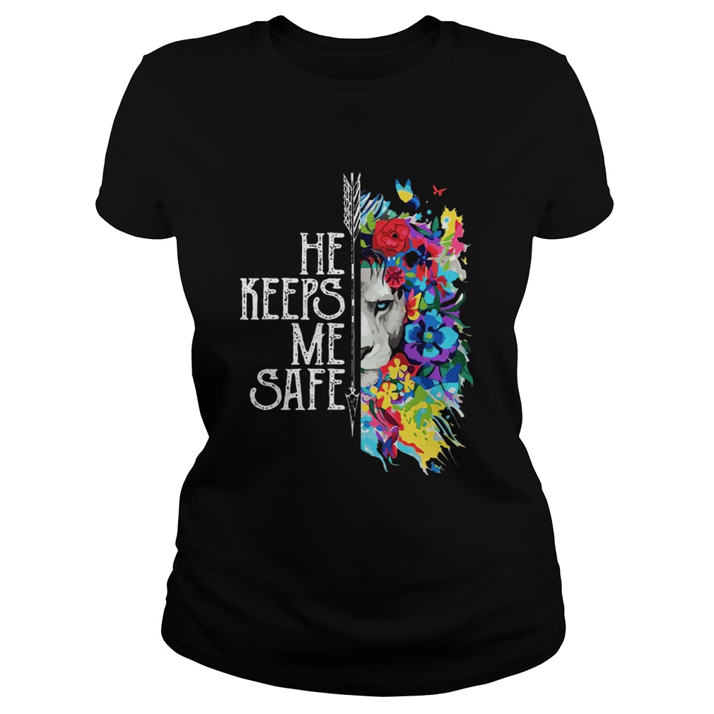 Lion he keeps me safe Classic Ladies