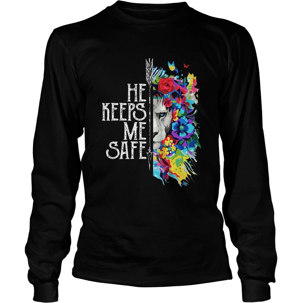 Lion he keeps me safe LongSleeve