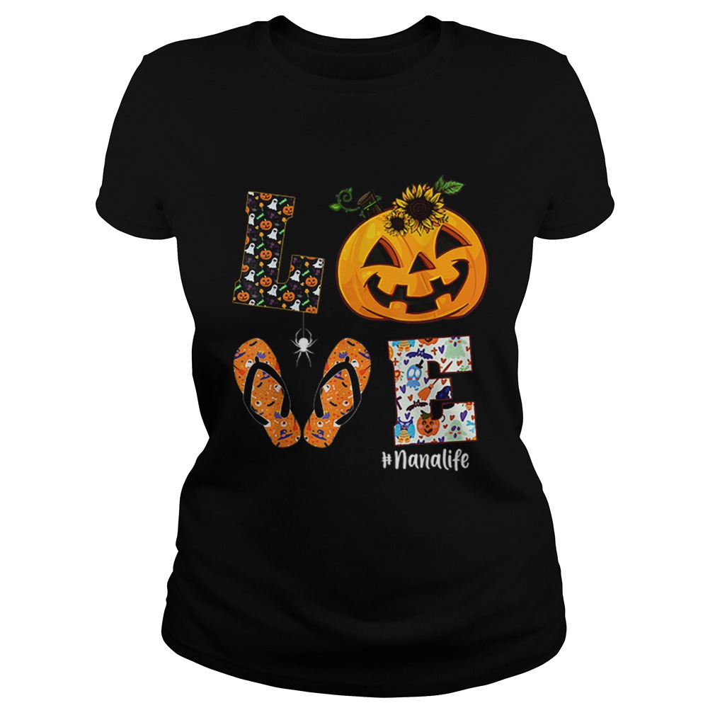 Love NanalifeHalloween Sunflower Classic Ladies