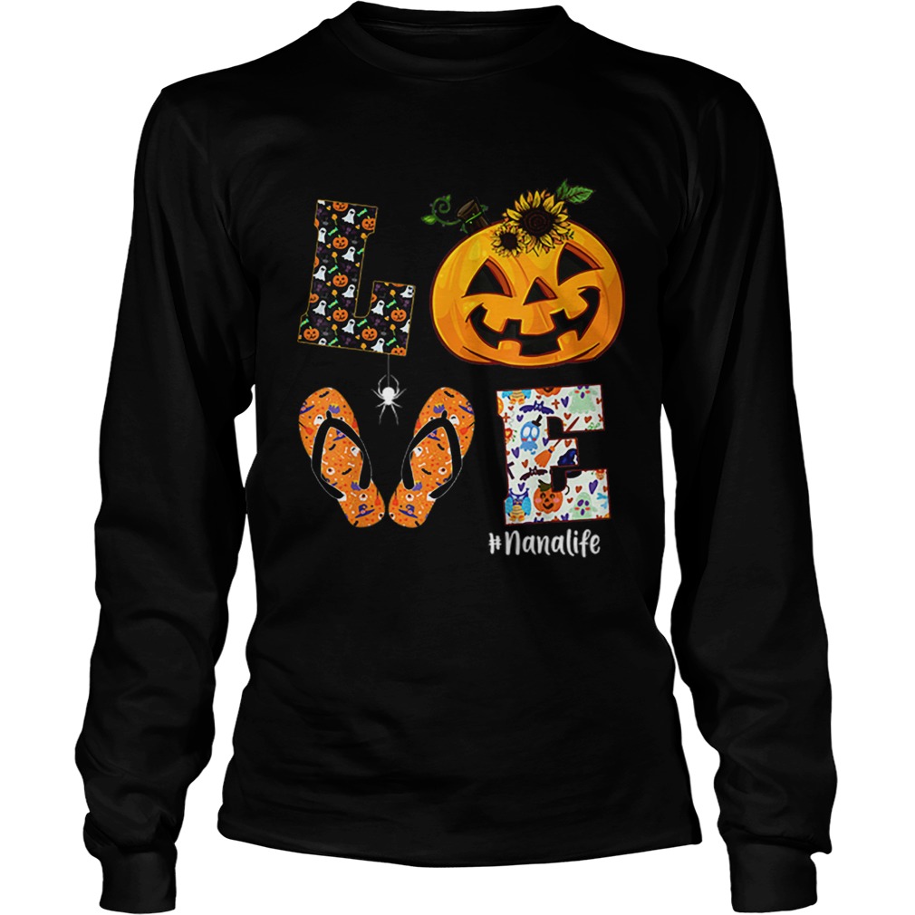 Love NanalifeHalloween Sunflower LongSleeve