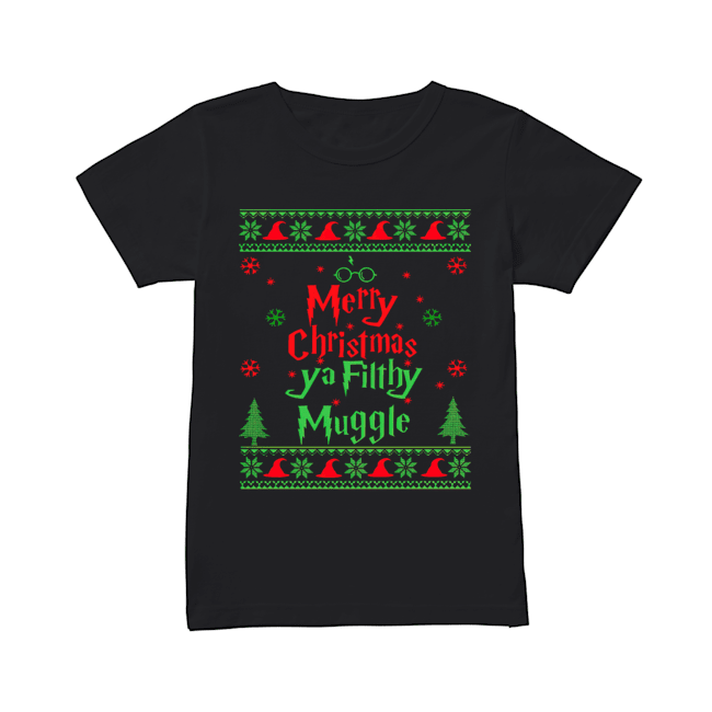 Merry Christmas Ya Filthy Muggle Classic Women's T-shirt