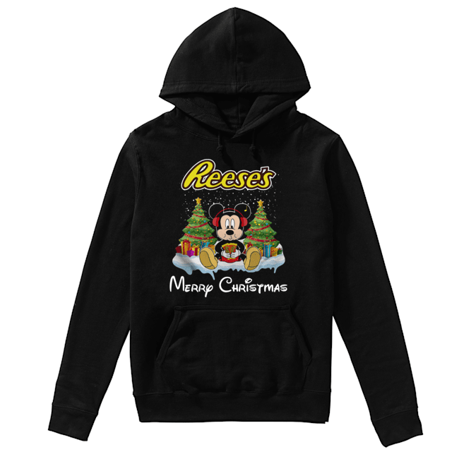 Mickey Mouse drink Dutch Reese’s Christmas Unisex Hoodie