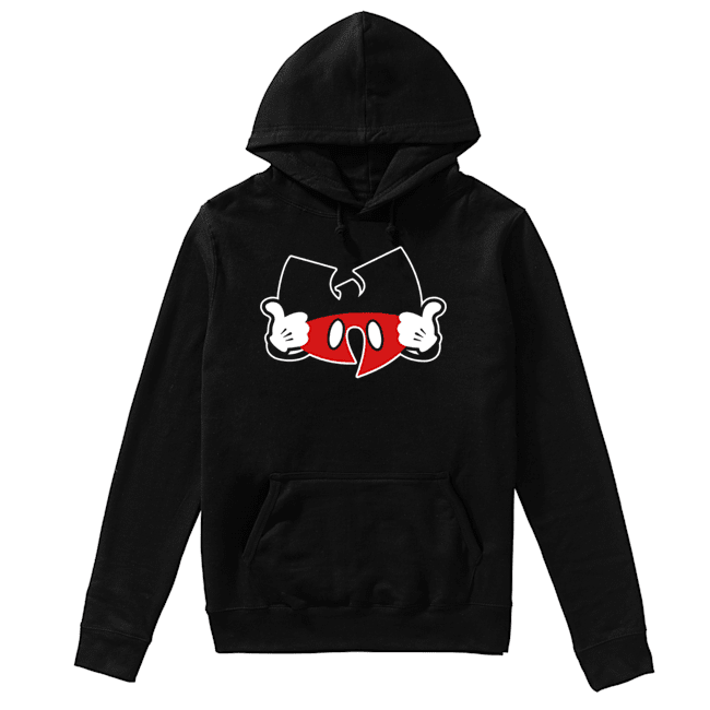 Mickey mouse Wu-tang Clan logo Unisex Hoodie