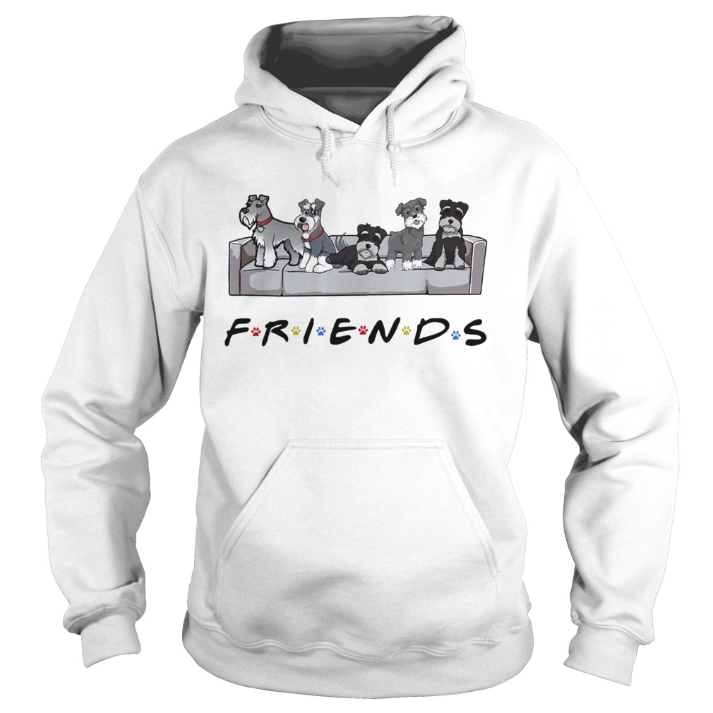 Miniature Schnauzer friends tv show Hoodie