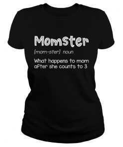 Momster Definition Funny TShirt Classic Ladies