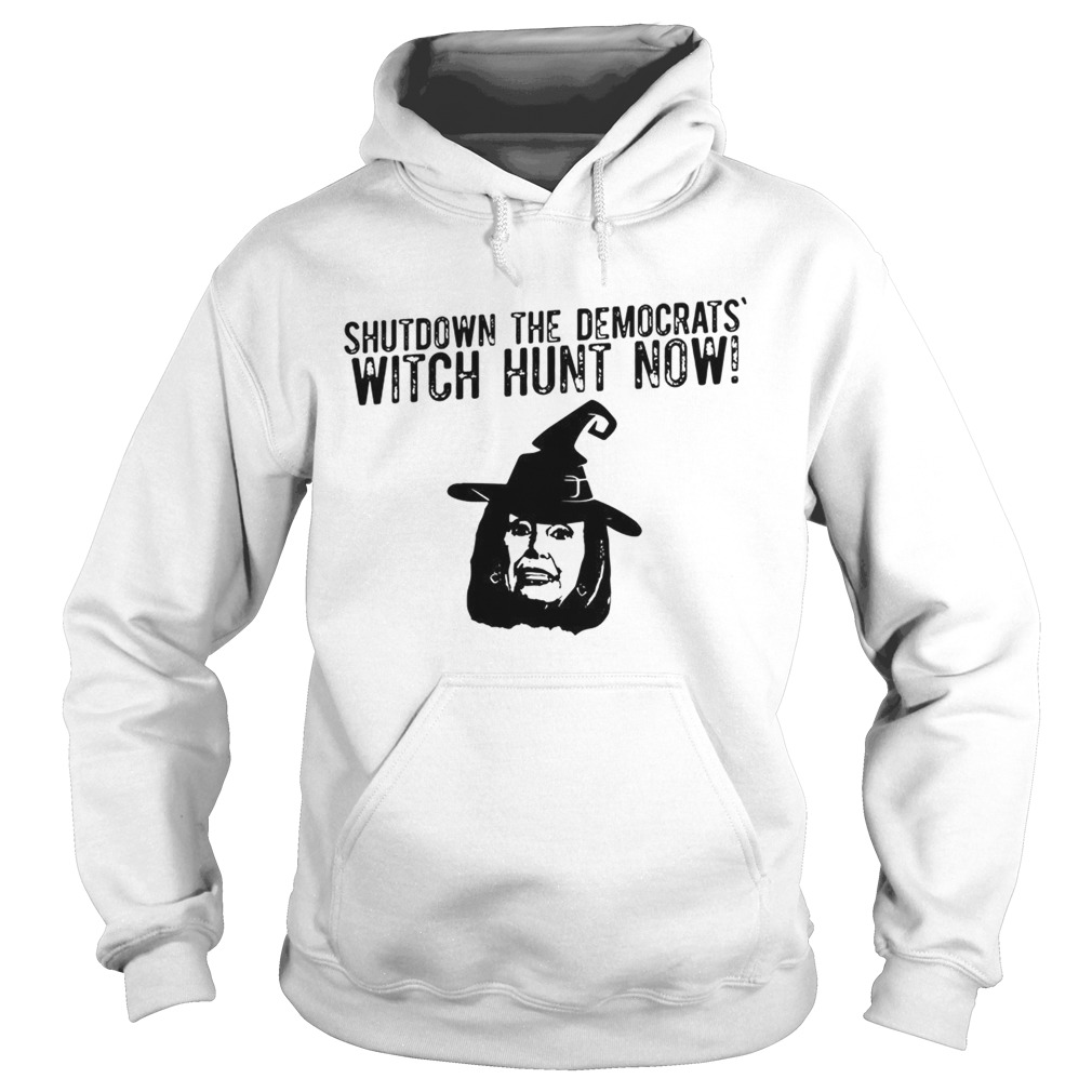 Nancy Pelosi shutdown the democrats witch hunt now Hoodie