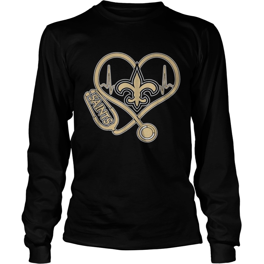 New Orleans Saints nurse headphone LongSleeve