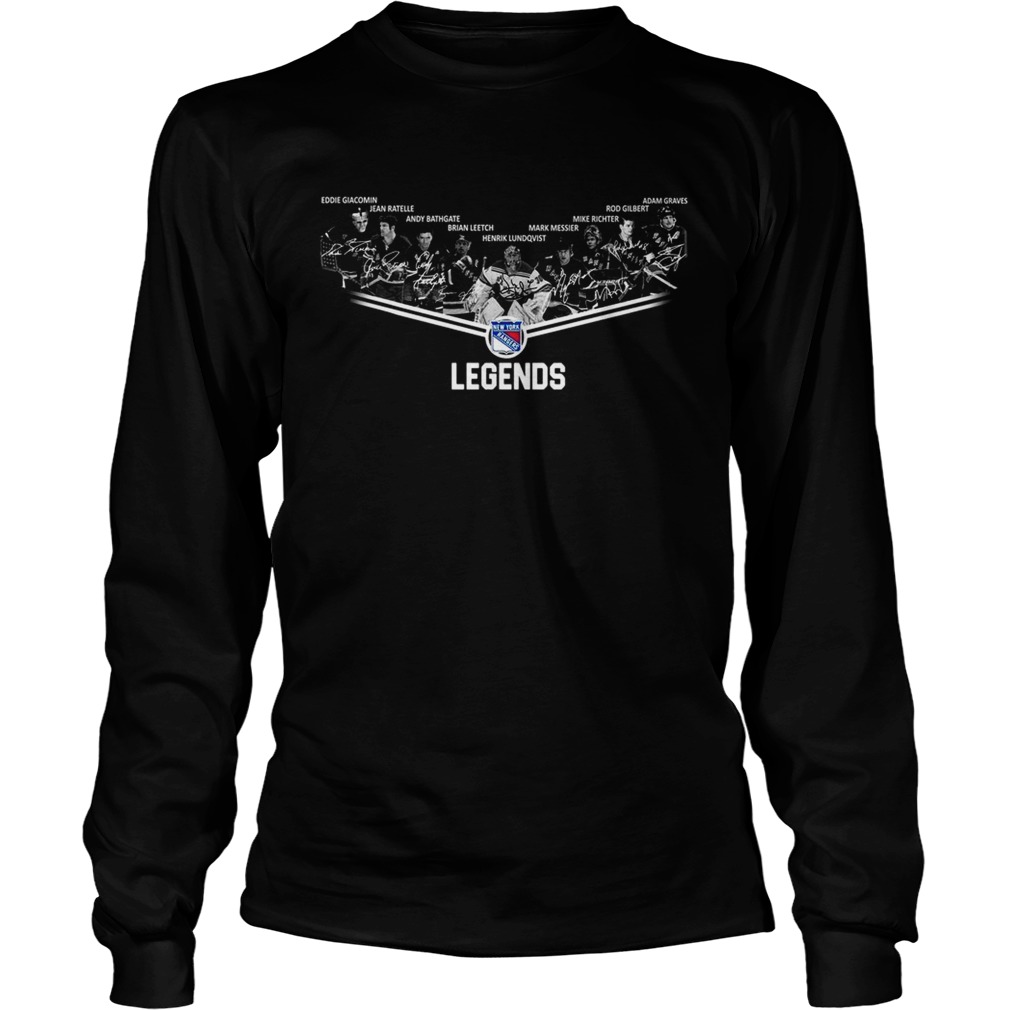 New York Rangers legends tam player LongSleeve