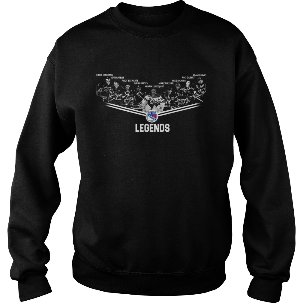 New York Rangers legends tam player Sweatshirt