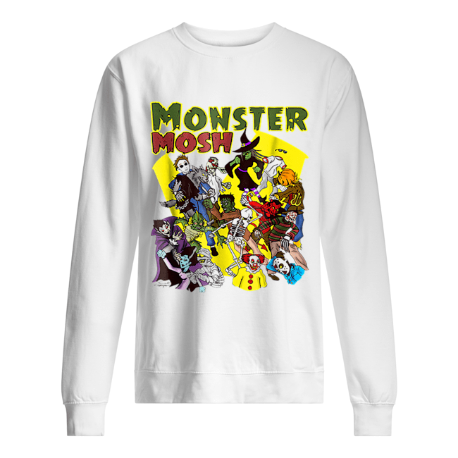 Nice Monster Horror Movie Parody Halloween Group Unisex Sweatshirt