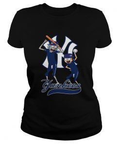 Official Rick and Morty New York Yankees Shirt Classic Ladies