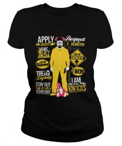 Official The One Who Knocks Shirt Classic Ladies