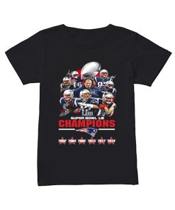 Patriot New England Super Bowl LIII Champions Signatures Shirt Classic Women's T-shirt