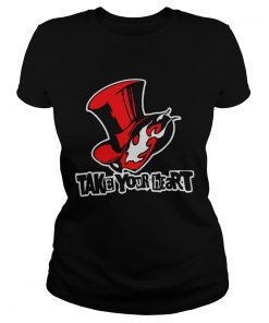 Persona Hat Anime 5 Take Your Heart Shirt Classic Ladies