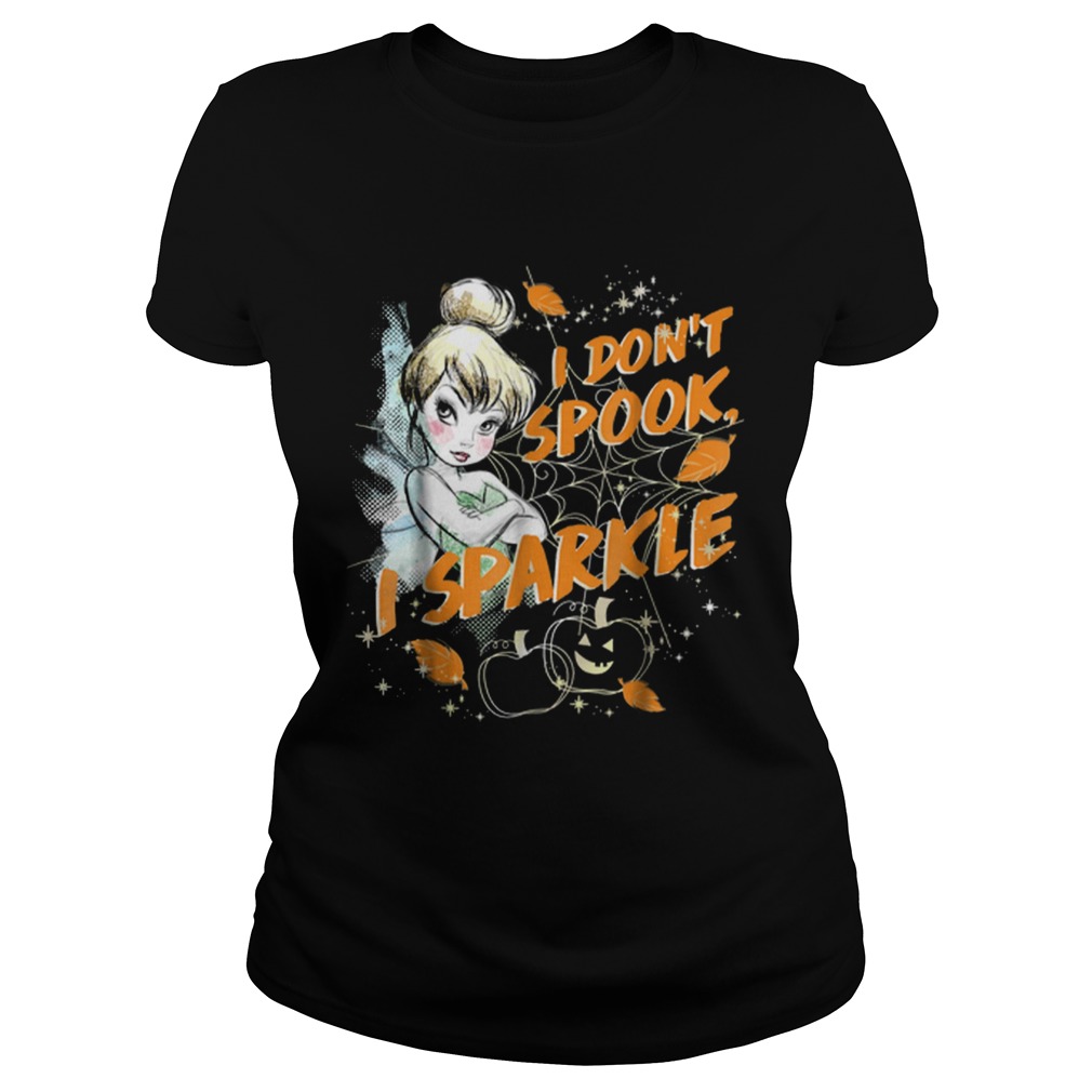 Peter Pan Tinkerbell Halloween Sparkle Classic Ladies