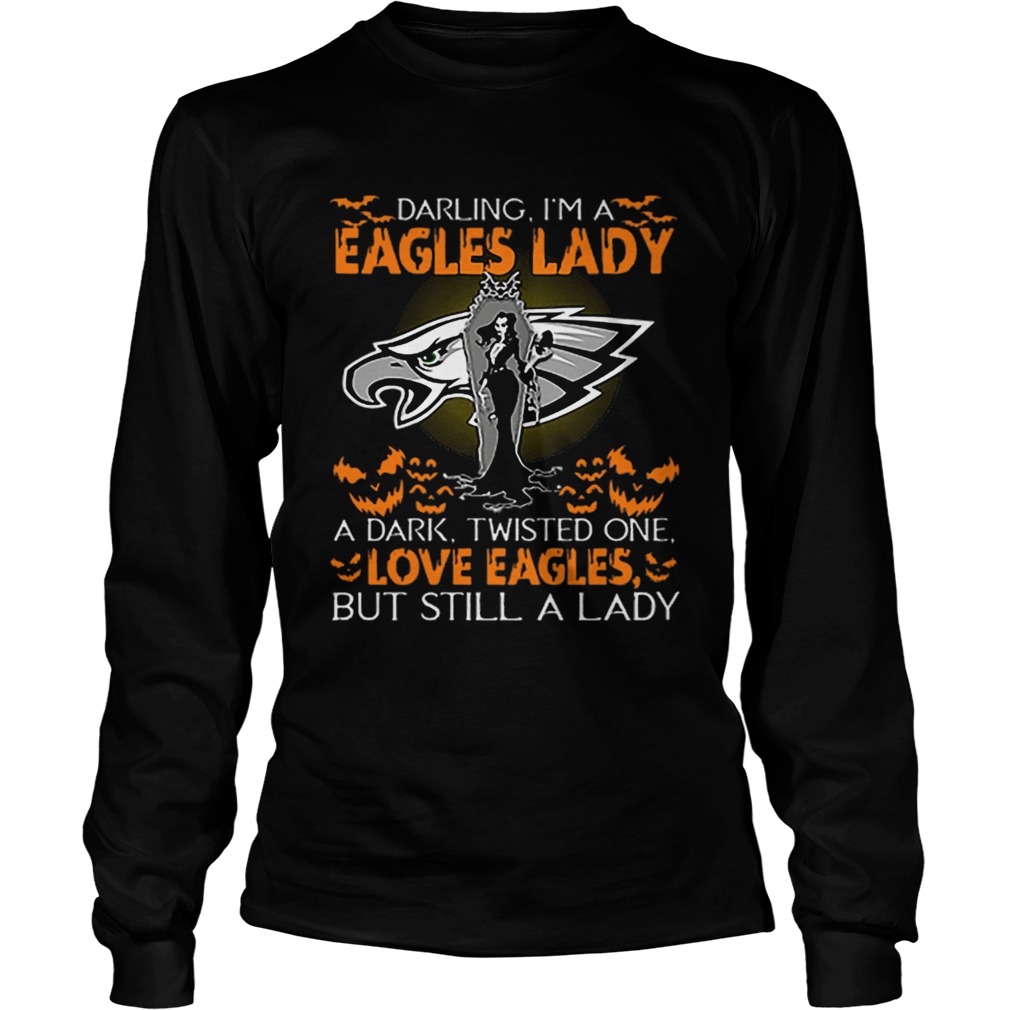 Philadelphia Eagles Darling Im a Eagles lady love Eagles LongSleeve