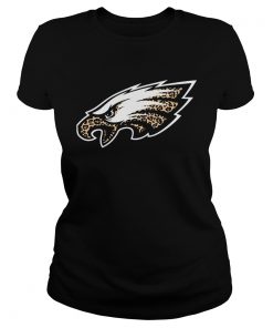 Philadelphia Eagles leopard layer  Classic Ladies