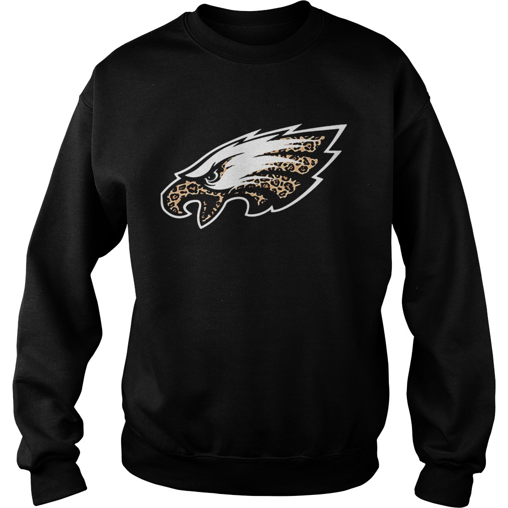 Philadelphia Eagles leopard layer Sweatshirt