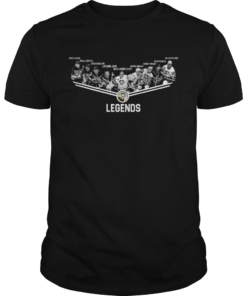 Pittsburgh Penguins Legends Team Player Signature Shirt Unisex