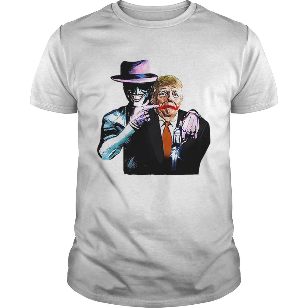Poker Smile Painting Donald Trump shirt