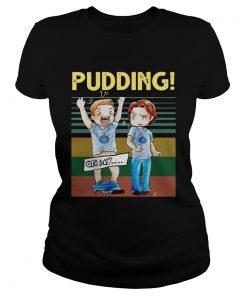 Pudding Oh My Supernatural Vintage Shirt Classic Ladies