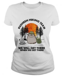 Pusheen hiking team we will get there when we get there  Classic Ladies