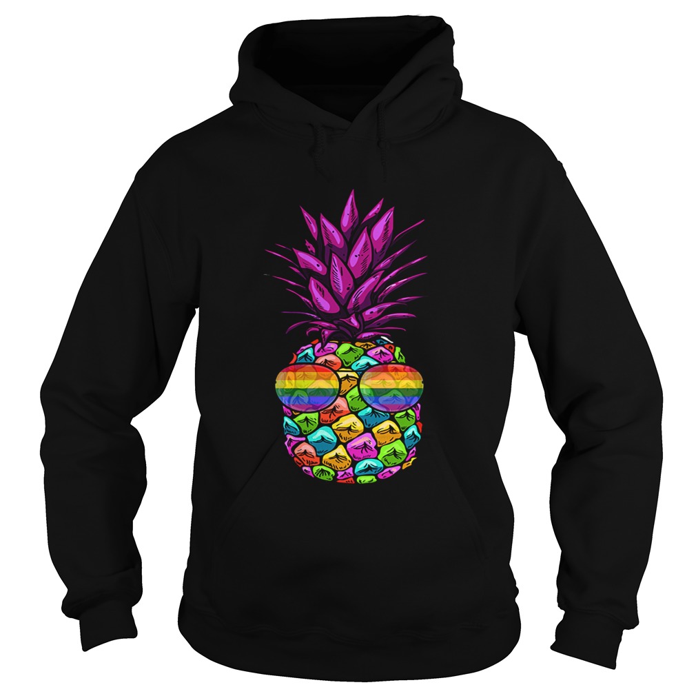 Rainbow Pride Pineapple LGBT Shirt Lesbian Gay Bi Homosexual Premium TShirt Hoodie