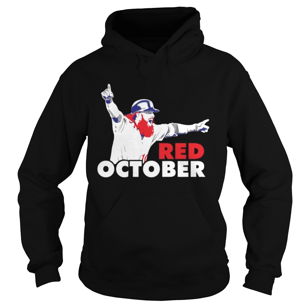 Red October Justin Turner Hoodie
