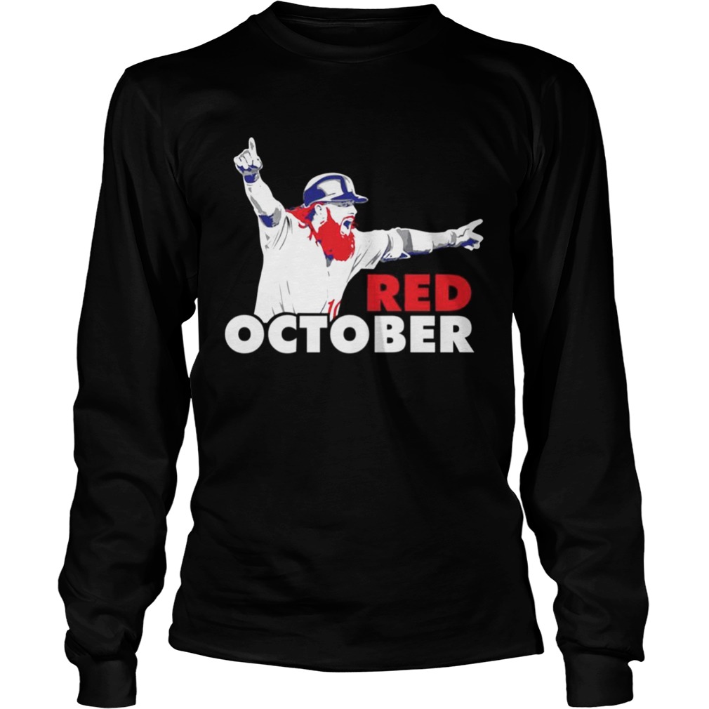 Red October Justin Turner LongSleeve