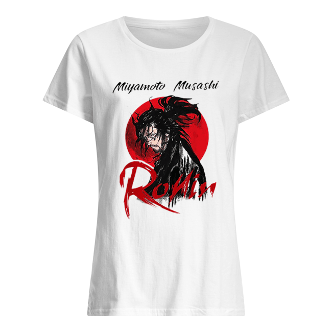 Red moon Miyamoto Musashi Ronin Classic Women's T-shirt